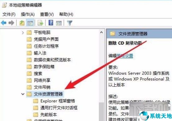 win10系统禁用cd刻录功能的方法有哪些(电脑禁止刻录怎么打开)