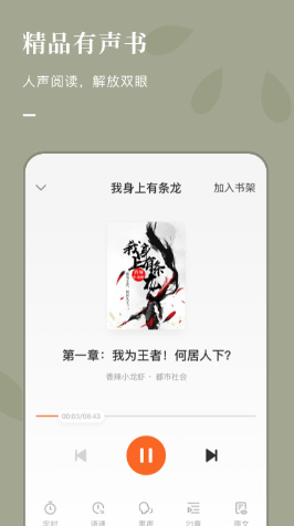 番茄小说下载：一款免费小说阅读app，支持听书功能