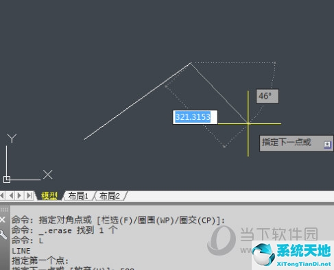 cad2021如何画直线(cad画直线怎么定起点)