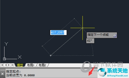 cad2021如何画直线(cad画直线怎么定起点)