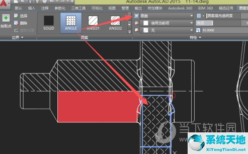 autocad2018填充颜色(2016版cad如何填充颜色)