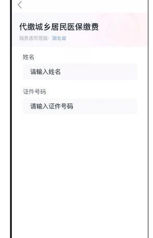 《鄂汇办》代缴医保方法