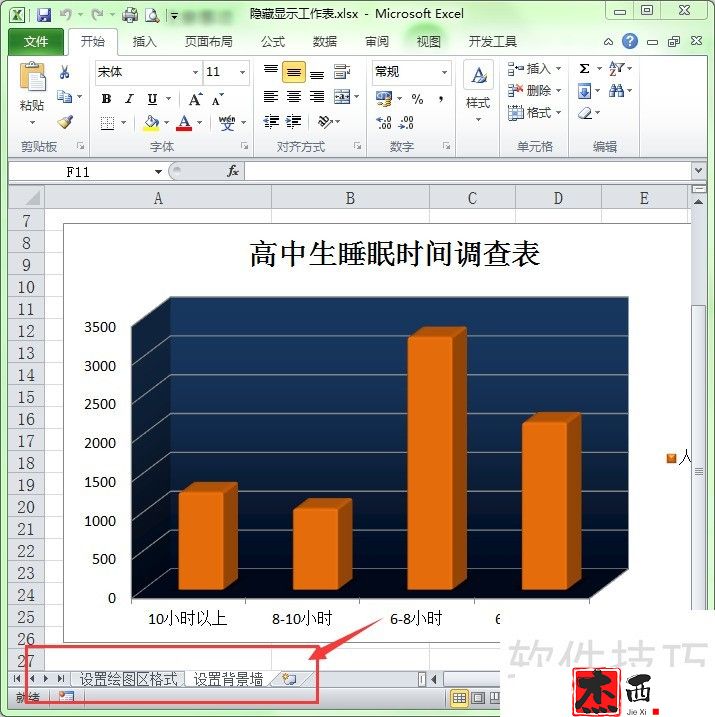 在excel中如何隐藏或显示工作表